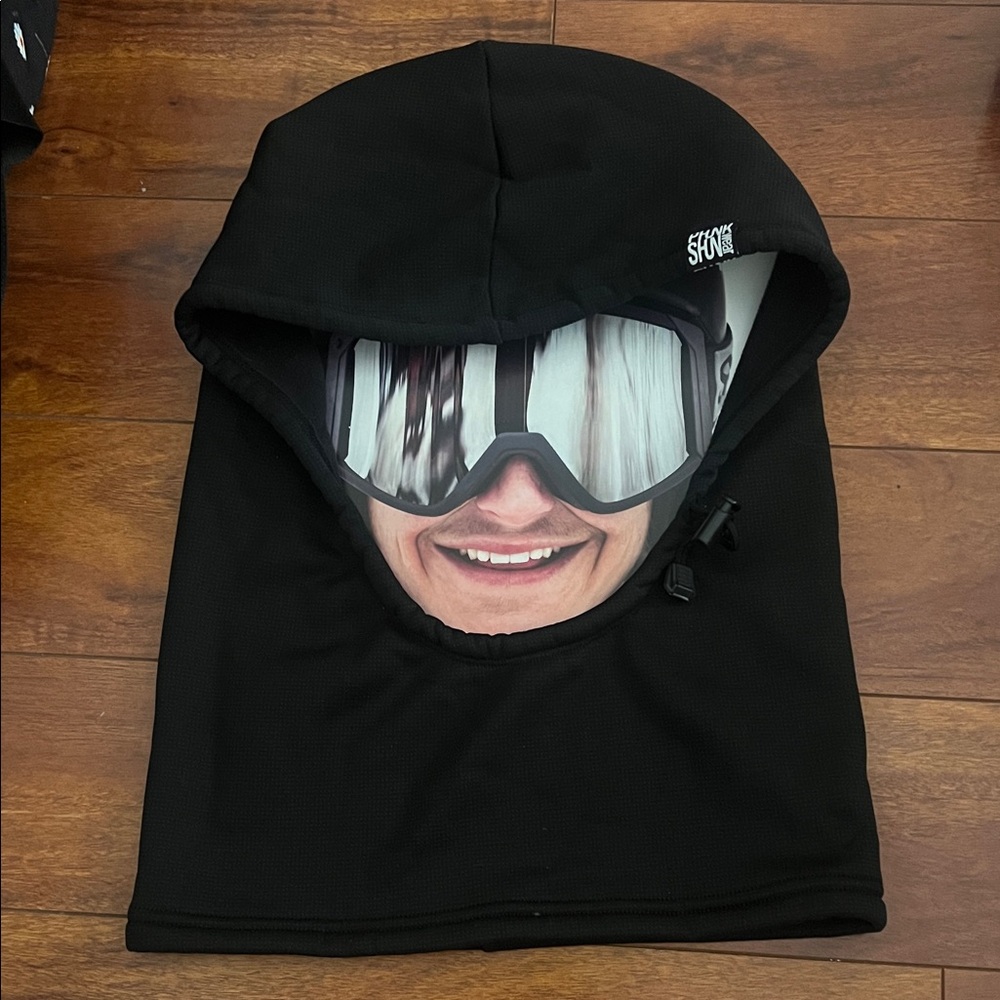 Phunkshun Black Snowboard Hood